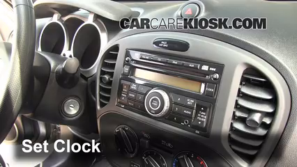 2012 Nissan Juke S 1.6L 4 Cyl. Turbo Clock Set Clock